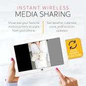 Kodak 10 Inc Dokunmatik Ekranlı Dijital Fotoğraf Çerçevesi 16GB Kumandalı - 4