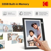 Kodak 11.6 Inc WiFi Dijital Fotoğraf Çerçevesi, 1366x768 HD IPS Dokunmatik Ekran - 4