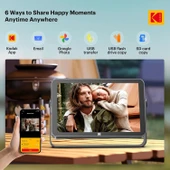 Kodak 10.1 Inc WiFi Dijital Fotoğraf Çerçevesi, 1920x1080, Dokunmatik Ekran - 2