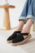 Rosa Kadın Siyah Espadril Ayakkabı - 4