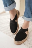 Rosa Kadın Siyah Espadril Ayakkabı - 3