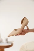 Seraphine Kadın Nude Cilt Topuklu Ayakkabı thumbnail 1
