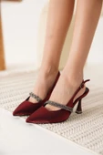 Drey Kırmızı Kadın Topuklu Ayakkabı thumbnail 2