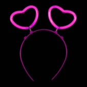 MDB Glow Stick Karanlıkta Yanan Fosforlu Kalp Taç 12 Adet thumbnail 4