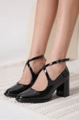 Cali Siyah Rugan Kadın Topuklu Ayakkabı thumbnail 1