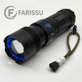 GOLD SILVER GS-4700 Profesyonel Ultra Işık Gücü | 4 Modlu, Zoomlu, Alüminyum Gövdeli Fener - 2