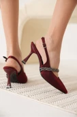 Drey Kırmızı Kadın Topuklu Ayakkabı thumbnail 7