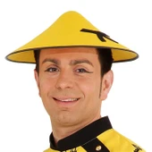 MDB Uzak Doğu Asyalı Şapkası Sarı Renk thumbnail 3