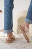 Rosa Kadın Bej Espadril Ayakkabı - 13