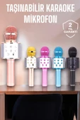 Taşınabilir Bluetooth Karaoke Mikrofon: Hafıza Kart Girişli, Etkileyici Performans thumbnail 2