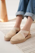 Rosa Kadın Bej Espadril Ayakkabı - 1