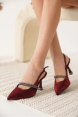 Drey Kırmızı Kadın Topuklu Ayakkabı thumbnail 5