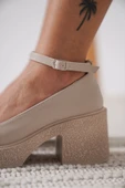 Marla Kadın Bej Bilekten Baretli Günlük Ayakkabı thumbnail 12