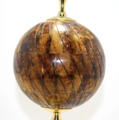 MDB Pirinç Dünya Küre Kemikli thumbnail 2