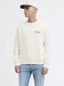 Jack Jones Makota Bisiklet Yala Regular Fit Erkek Sweat 12278601 - 1