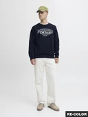 Jack Jones Makota Bisiklet Yala Regular Fit Erkek Sweat 12278601 - 2