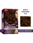 Koleston Saç Boyası Supreme Kit 3/4 Koyu Kestane thumbnail 3