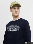 Jack Jones Makota Bisiklet Yala Regular Fit Erkek Sweat 12278601 - 3