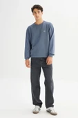 Lee Bisiklet Yaka Erkek Sweatshirt L81IRY315 - 2
