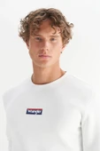 Wrangler Erkek Mid Logo Sweatshirt W2520133102 thumbnail 4