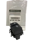 Sol Ön Cam Açma Kapama Anahtarı Renault Megane 2 ( Çiftli -Siyah Soket ) 8200315034 MAİS - 1