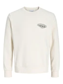 Jack Jones Makota Bisiklet Yala Regular Fit Erkek Sweat 12278601 - 5