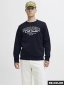 Jack Jones Makota Bisiklet Yala Regular Fit Erkek Sweat 12278601 - 1