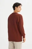 Lee Erkek Small Logo Sweatshirt L81IRY906 - 5