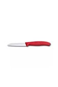 Victorinox 8 CM Kırmızı Düz Soyma Bıçağı - 1