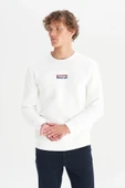 Wrangler Erkek Mid Logo Sweatshirt W2520133102 thumbnail 3