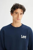 Lee Erkek Small Logo Sweatshirt L2520365607 - 4