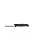 Victorinox 8 CM Siyah Düz Soyma Bıçağı - 1