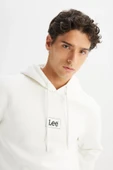 Lee Erkek Mid Logo Hoodie Sweatshirt L212302990 - 4