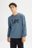 Lee Bisiklet Yaka Erkek Sweatshirt L80XTJTG - 1