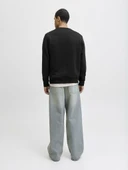 Jack Jones Makota Bisiklet Yala Regular Fit Erkek Sweat 12278601 thumbnail 4