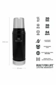 Stanley 0.75L Classic Legendary Vac Btl Termos Siyah Eu 10-01612-028 - 3