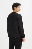 Lee Bisiklet Yaka Erkek Sweatshirt L242499001 - 5
