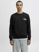 Jack Jones Makota Bisiklet Yala Regular Fit Erkek Sweat 12278601 thumbnail 1
