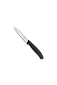 Victorinox 10 CM Siyah Tırtıklı Soyma Bıçağı - 2