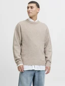 Jack Jones Soho Ollıe Relax Fit Erkek Kazak 12278924 - 1