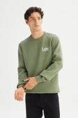 Lee Erkek Small Logo Sweatshirt L2520365904 - 3