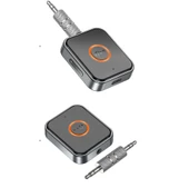Bluetooth AUX Alıcı Tak-Çalıştır Dahili Mikrofonlu Kablosuz Ses Adaptörü - 3