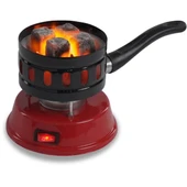 MDB Yuvarlak Galvaniz Elektrikli Nargile Köz Ocağı thumbnail 4