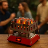 MDB Kare Krom Elektrikli Nargile Köz Ocağı thumbnail 1