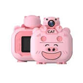 MDB Kameralı Fotoğraf Yazıcısı Pembe Renk thumbnail 1