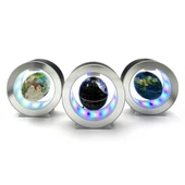 MDB Manyetik Küçük Boy Yuvarlak Ledli Dünya Küre thumbnail 1