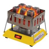 MDB Kare Krom Elektrikli Nargile Köz Ocağı thumbnail 5