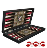 MDB Klasik Sedef İşlemeli Tavla Model 1 thumbnail 1