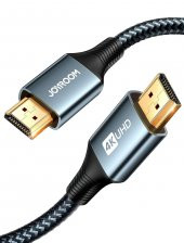 Joyroom SY-20H1 4K 60Hz HDMI to HDMI Görüntü Kablosu 2m - 1