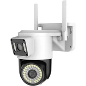 MDB Çift Lensli Dış Mekan Wi-Fi Kamera - 1